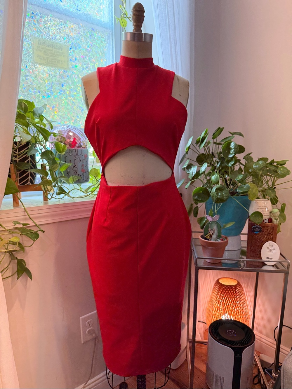 Missguided Cutout Bodycon Dress Nicole x Missguided